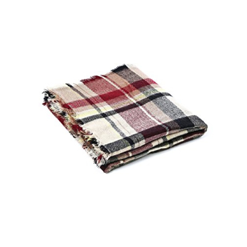 American Trends Women's Warm Classic Tassel Scarf