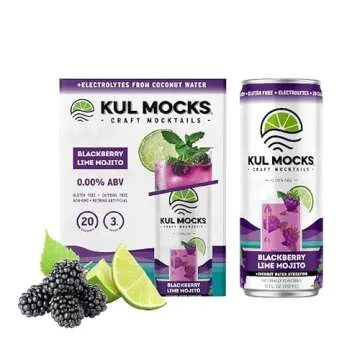 KUL MOCKS Blackberry Lime Mojito - Alcohol Free Delight