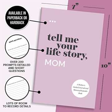 Tell Me Your Life Story, Mom: A Guided Keepsake Journal
