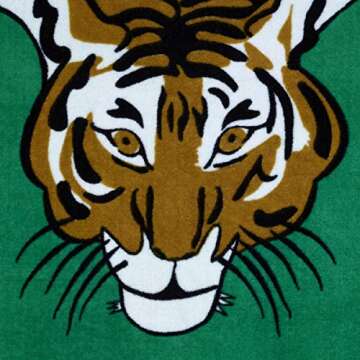 Avanti Linens Jonathan Adler Tiger Beach Towel, Green