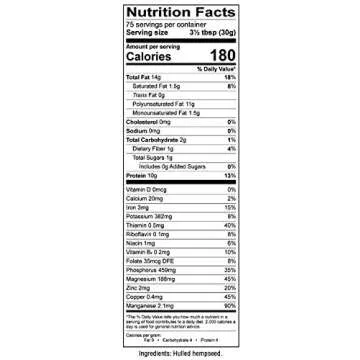 Canada Hemp Foods Hemp Seed Hearts - Vegan Protein and Omega Superfood - NON-GMO, Gluten Free, KETO - 5lb Value Bag