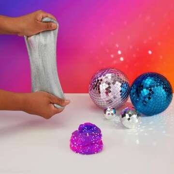 Elmer's Color Rush Slime Kit, Includes Liquid Glue and Slime Activator, Makes Color Changing Slime, Glow in The Dark Slime, Color Slime, Glitter Slime, Butter Slime, and More, 10 Count