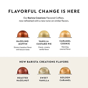 Nespresso Vertuo Barista Flavored Coffee Pods 30 Count