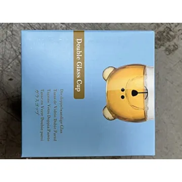 Charming Binoster Bear Double Wall Glass Mugs for Gifting