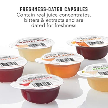 Bartesian Classic Collection Cocktail Caps, Variety Pack