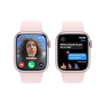 Apple Watch Series 9 GPS 41mm Smartwatch with Pink Case