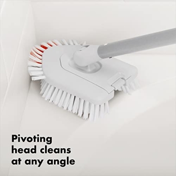 OXO Extendable Tub Tile Brush - Easy Clean No Bending