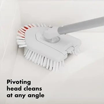OXO Extendable Tub Tile Brush - Easy Clean No Bending