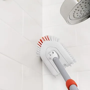 OXO Extendable Tub Tile Brush - Easy Clean No Bending