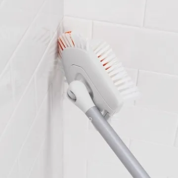OXO Extendable Tub Tile Brush - Easy Clean No Bending
