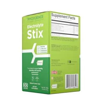 Hydration with MYOXCIENCE Electrolyte Stix for Performance