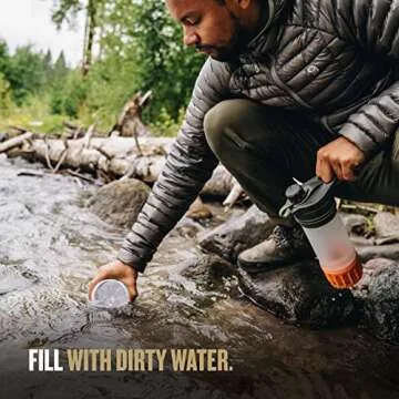 GRAYL GeoPress Water Purifier Bottle for All Adventures