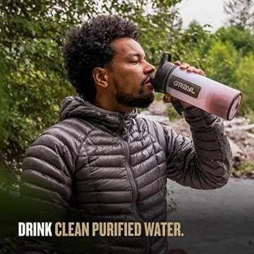 GRAYL GeoPress Water Purifier Bottle for All Adventures