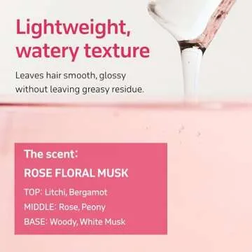 Dr. Bio Pink Repair Hair Oil (6.76oz/200ml) | Deep Conditioning Oil for Damaged, Dry Hair | Split End Repair with Probiotics & Protein | Hydrating Lightweight Formula | Vegan Korean Hair Care