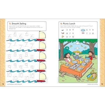 My Kindergarten Math Workbook: 101 Games and Activities to Support Kindergarten Math Skills (My Workbook)