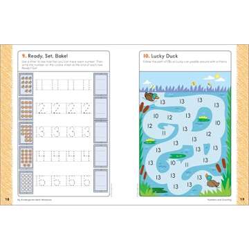 My Kindergarten Math Workbook: 101 Games and Activities to Support Kindergarten Math Skills (My Workbook)