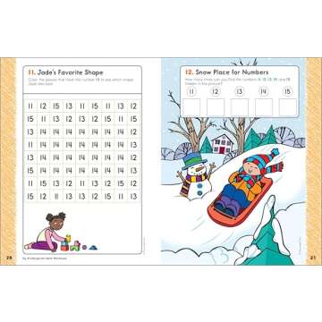 My Kindergarten Math Workbook: 101 Games and Activities to Support Kindergarten Math Skills (My Workbook)