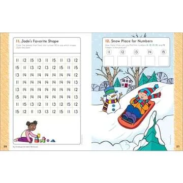 My Kindergarten Math Workbook: 101 Games and Activities to Support Kindergarten Math Skills (My Workbook)