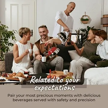 Pykal Retro Whistling Tea Kettle - Stylish & Safe Kettle