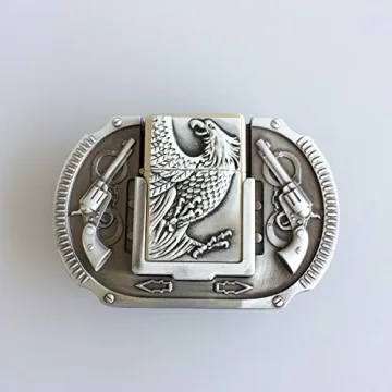 Vintage Style Eagle Guns Belt Buckle For All Occasions