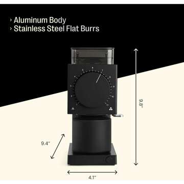 Fellow Gen 2 Ode Brew Grinder - Premier Electric Coffee Grinder