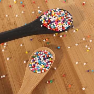 BambooMN Serving Spoons - Eco-Friendly Mini Spice Spoons