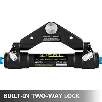 VEVOR Hydraulic Steering Kit 300HP, Hydraulic Boat Steering Kit Helm Pump, Hydraulic Boat Steering Kit Without Hydraulic Steering Hose for Boat Steering System