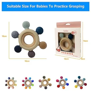 Arudyo Teething Toys Silicone Rudder for Babies