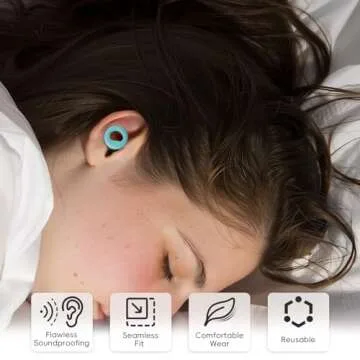 Comfortable Noise Reduction Ear Plugs for Peaceful Sleep