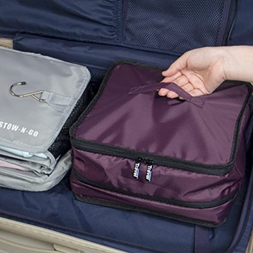 Stow-N-Go Portable Hanging Travel Shelves Organizer