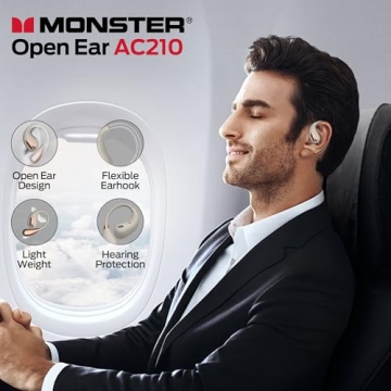 Monster AC210 Bluetooth Headphones - 30hr Playback