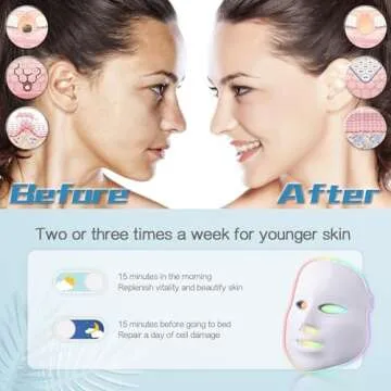 Transform Your Skin with HXDZFX 7-Color LED Mask