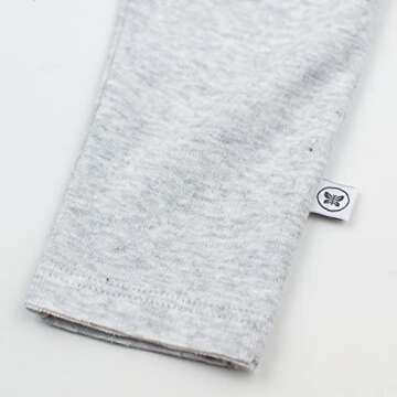 Honest Baby unisex baby Cuff-less Multi-pack Honest Organic Cotton Cuff Less Harem Pants Multi Pack 3 Pack Morning Mountains 6 9 Mont, Mountains, 6-9 Months US