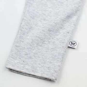 Honest Baby unisex baby Cuff-less Multi-pack Honest Organic Cotton Cuff Less Harem Pants Multi Pack 3 Pack Morning Mountains 6 9 Mont, Mountains, 6-9 Months US