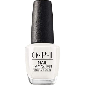 OPI Nail Lacquer Funny Bunny | Sheer Soft White Crème Chip Resistant Nail Polish | Vegan, Fast Drying, Streak Free