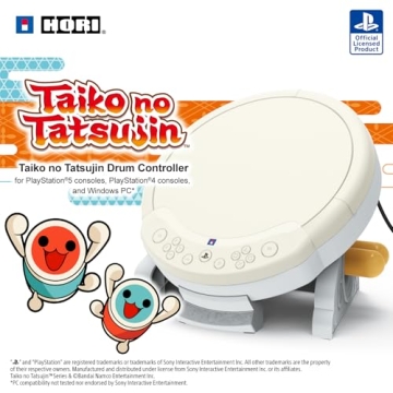 HORI Taiko No Tatsujin Drum Controller for PS5, PS4, PC