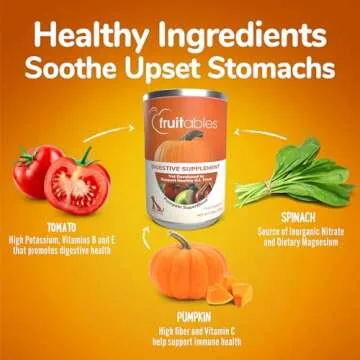 Fruitables Pumpkin Digestive Supplement for Pets – 15 Ounces