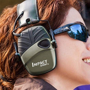 Howard Leight Electronic Earmuffs with Amplification for Shooting Sports