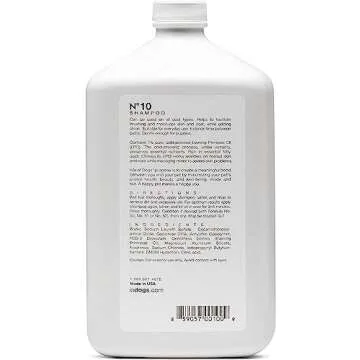 Isle of Dogs Coature No. 10 Evening Primrose Oil Dog Shampoo for Dry and Sensitive Skin, 1-Liter