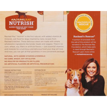 Nutrish Rachael Ray Wet Dog Food Variety Pack - 6 Tubs
