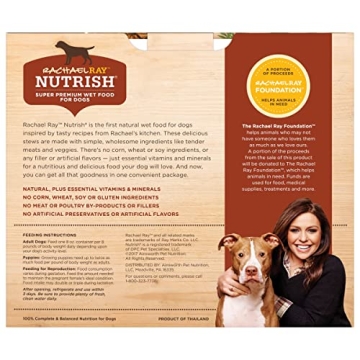 Nutrish Rachael Ray Wet Dog Food Variety Pack - 6 Tubs