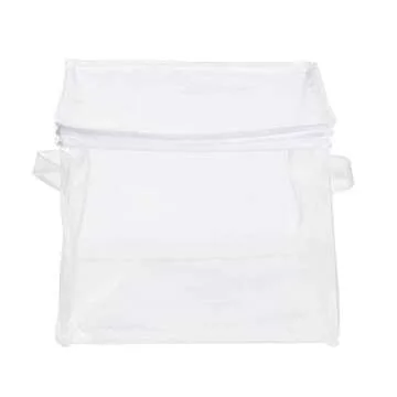 Amazon Basics Clear Zippered Organizers - 3-Pack for Easy Storage Solutions