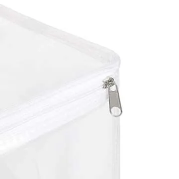 Amazon Basics Clear Zippered Organizers for Simplified Storage