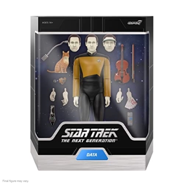 Star Trek: The Next Generation Data Ultimates Action Figure with Accessories