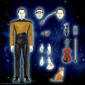 Star Trek Data Collectible Figure with Amazing Details