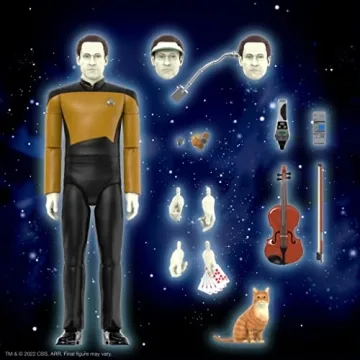 Star Trek Data Collectible Figure with Amazing Details