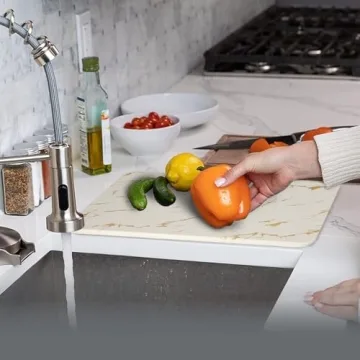 2 Pack Diatomaceous Stone Dish Drying Mats for Dishes