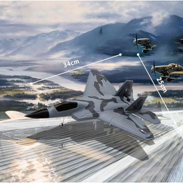 Eayaele Foam F-22 RC Plane for Easy Flying Adventure