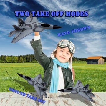 Eayaele Foam F-22 RC Plane for Easy Flying Adventure