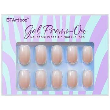 BTArtbox Ombre Press On Nails - Comfort & Durability!